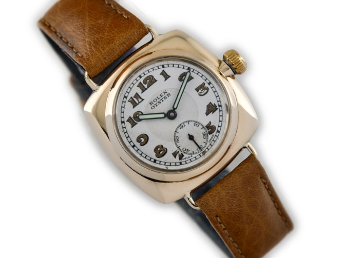 Rolex Oyster Cushion Cal.11 9ct 1936 (2)