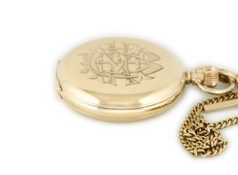 B1873 Pocket Watch 9ct 9k Gold 1936 2 1200×900