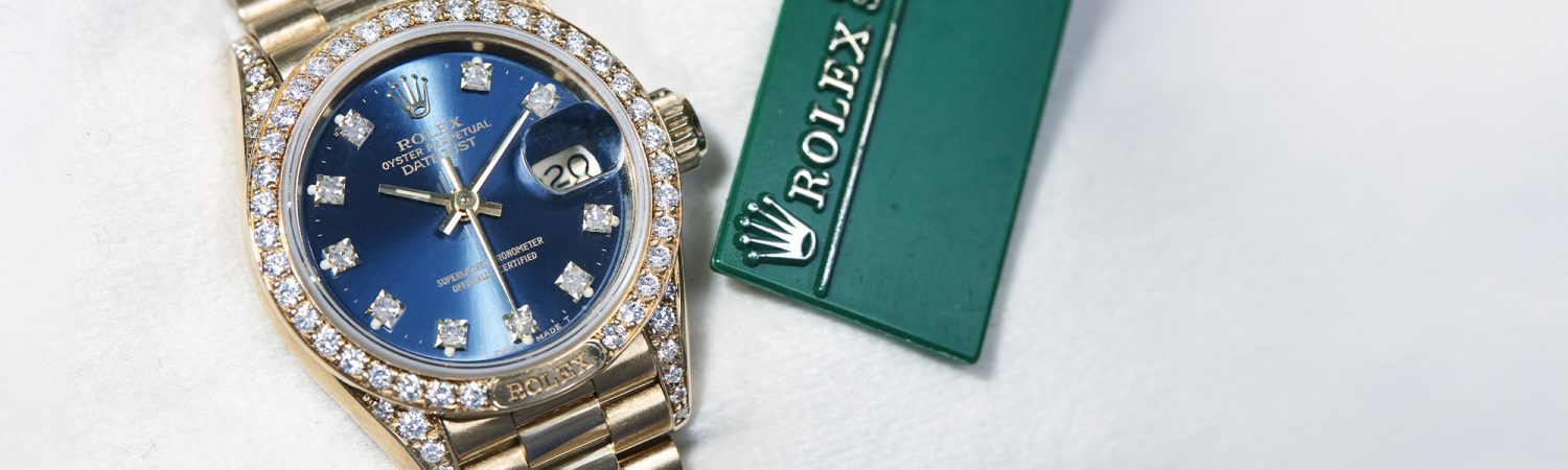 Ladies Rolex Vintage Gold Watch