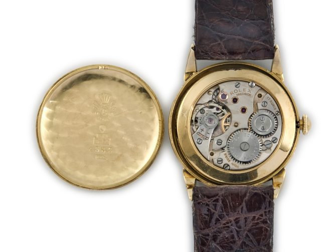 Rolex Precision Ref.4332 18ct c1945 (12)