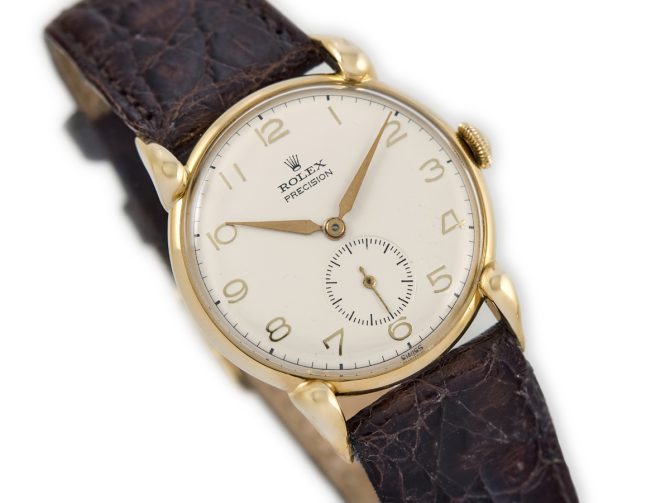 Rolex Precision Ref.4332 18ct c1945 (2)