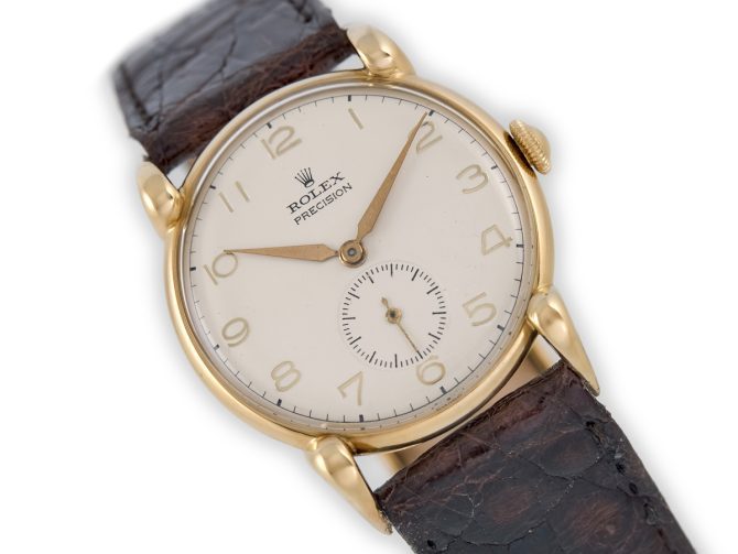 Rolex Precision Ref.4332 18ct c1945 (1)