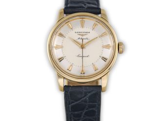 Longines Conquest Cal.19AS 18ct 1955