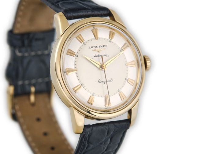 Longines Conquest Cal.19AS 18ct 1955 (3)