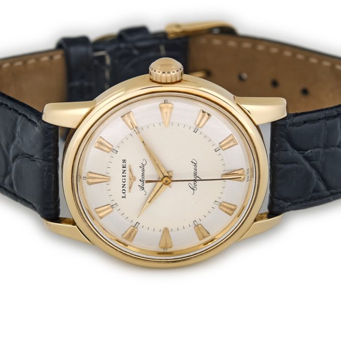 Longines Conquest Cal.19AS 18ct 1955 (14)