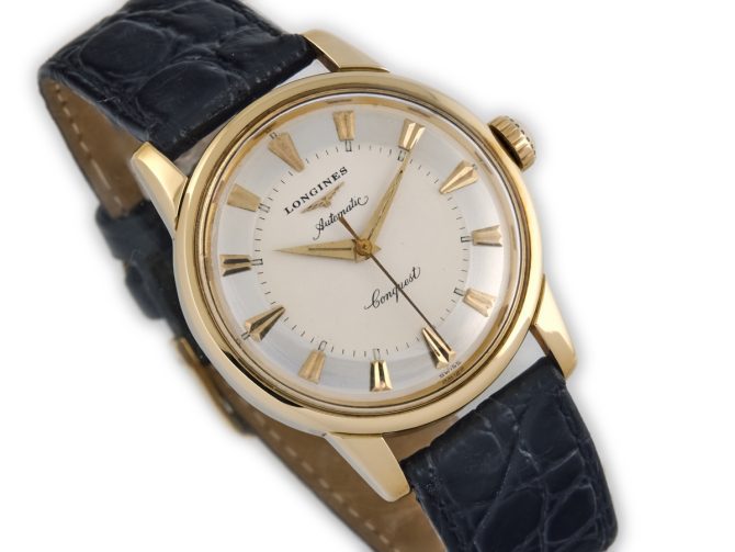 Longines Conquest Cal.19AS 18ct 1955 (2)