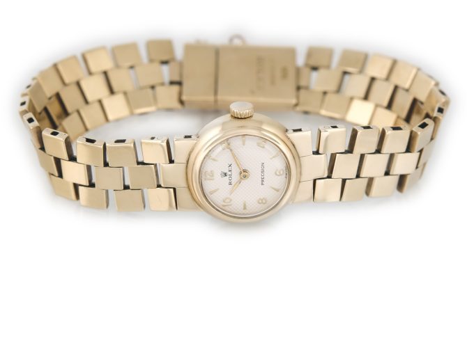 Ladies Rolex Precision Cal.250 9ct c1954 (7)