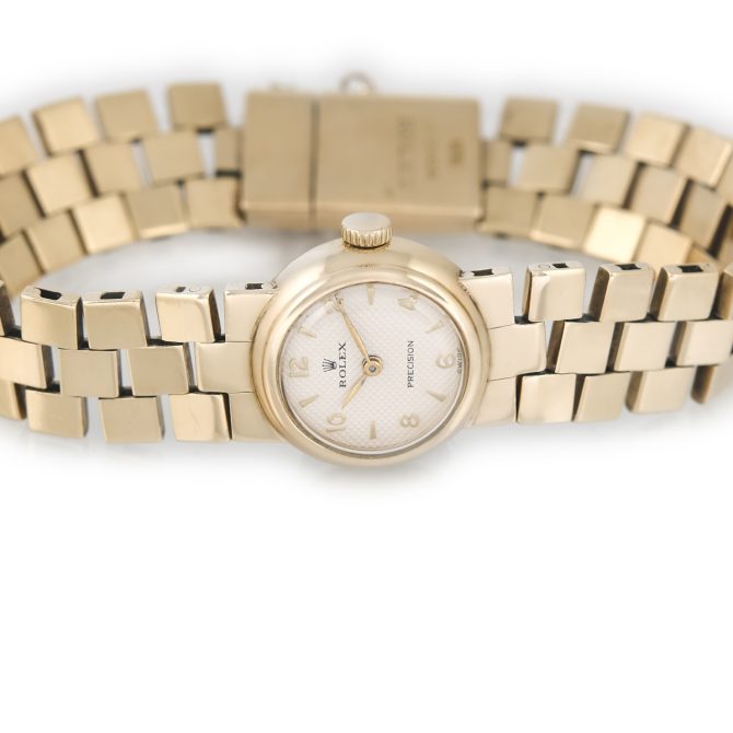 Ladies Rolex Precision Cal.250 9ct c1954 (14)