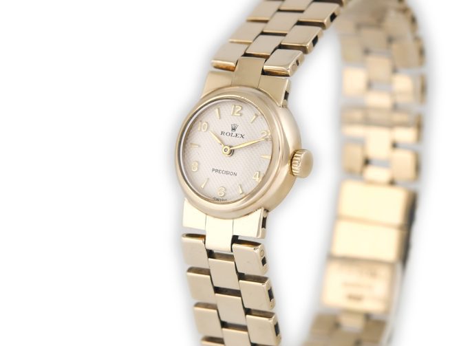 Ladies Rolex Precision Cal.250 9ct c1954 (5)