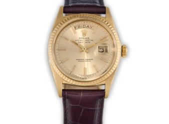 Rolex Oyster Perpetual Day-Date Ref.1803 18ct 1969