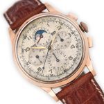 Universal Geneve Tri-Compax Cal.481 18ct Pink Gold 1950 mobile navigation (1)