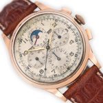 Universal Geneve Tri-Compax Cal.481 18ct Pink Gold 1950 mobile navigation (14)