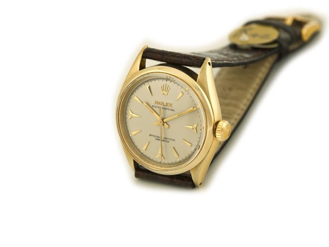 Rolex Oyster Perpetual Cal.1030 14ct 1954 (6)