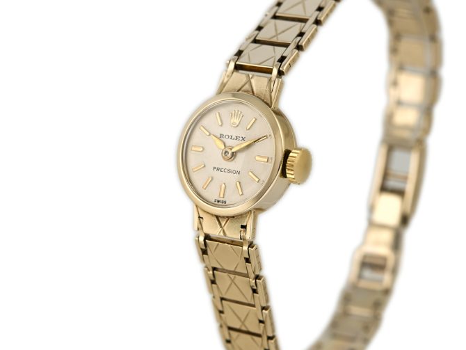 Ladies Rolex Precision Cal.1401 9ct 1965 (5)