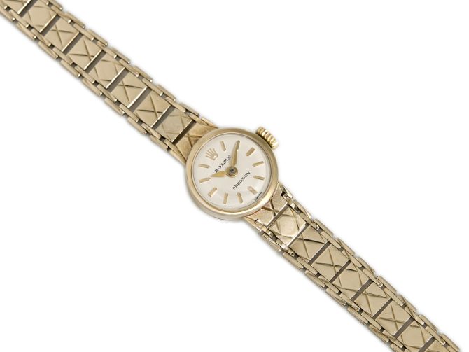 Ladies Rolex Precision Cal.1401 9ct 1965 (8)