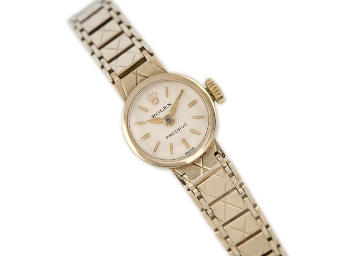 Ladies Rolex Precision Cal.1401 9ct 1965 (1)