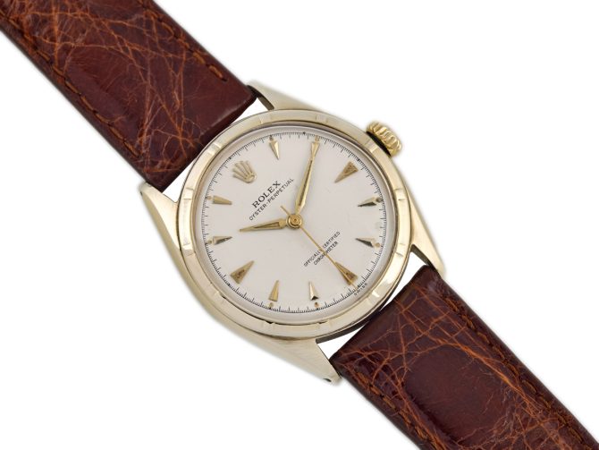 Rolex Oyster Perpetual Bubbleback Automatic 10ct 1951 (8)