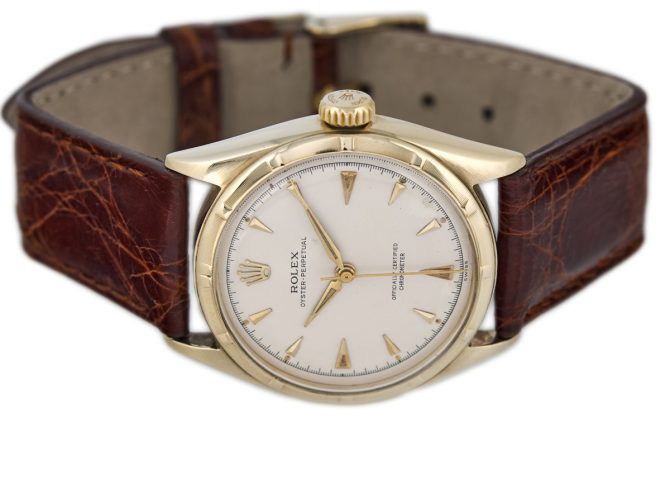 Rolex Oyster Perpetual Bubbleback Automatic 10ct 1951 (7)