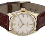 Rolex Oyster Perpetual Bubbleback Automatic 10ct 1951 mobile navigation (14)