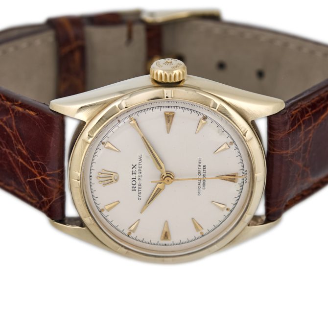 Rolex Oyster Perpetual Bubbleback Automatic 10ct 1951 (14)