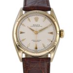 Rolex Oyster Perpetual Bubbleback Automatic 10ct 1951 mobile navigation (4)