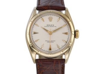 Rolex Oyster Perpetual Bubbleback Automatic 10ct 1951