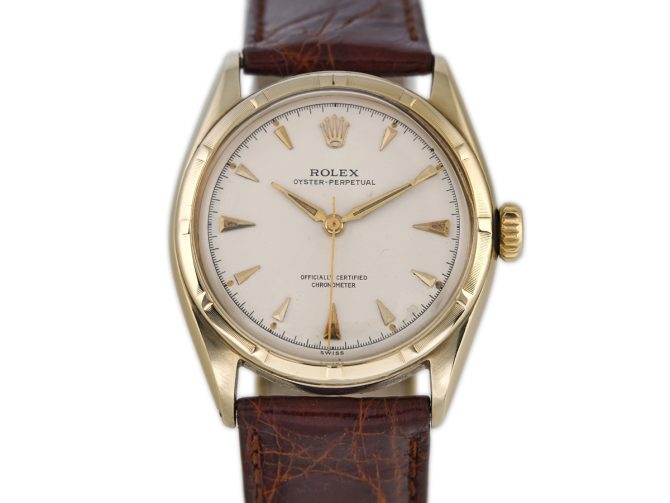 Rolex Oyster Perpetual Bubbleback Automatic 10ct 1951 (4)