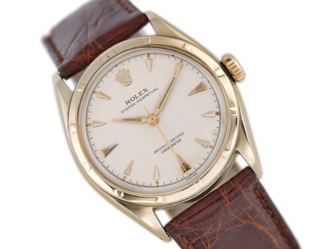 Rolex Oyster Perpetual Bubbleback Automatic 10ct 1951 (1)