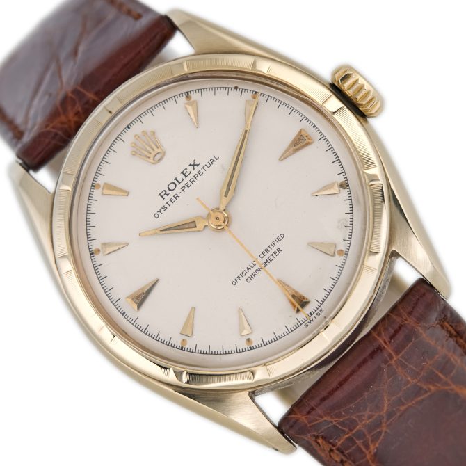 Rolex Oyster Perpetual Bubbleback Automatic 10ct 1951 (15)