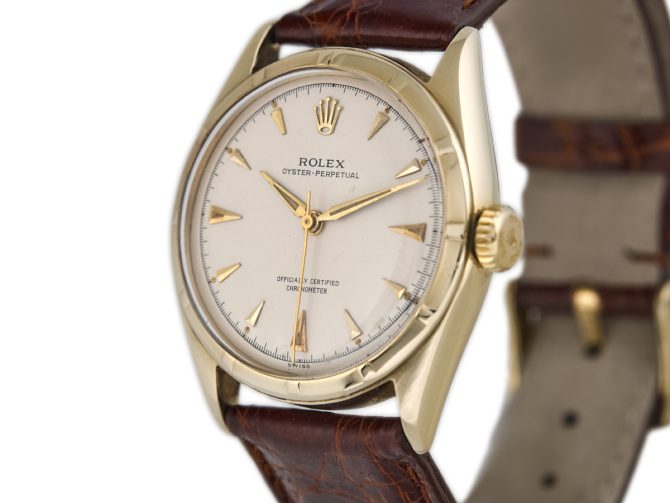 Rolex Oyster Perpetual Bubbleback Automatic 10ct 1951 (5)