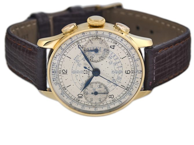 Omega Chronograph Cal.33.3 18ct 1940 (7)