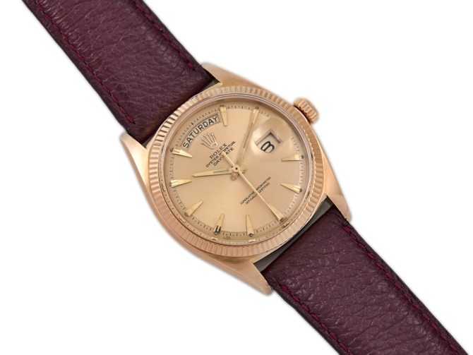 Rolex Oyster Perpetual Day-Date 18ct Pink Gold 1961 (8)