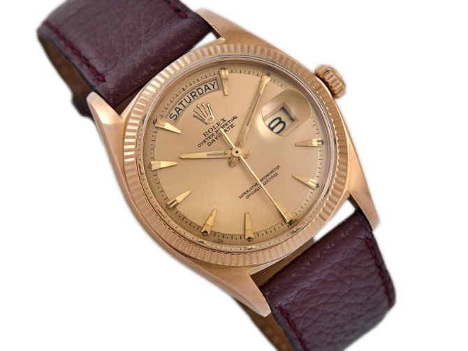 Rolex Oyster Perpetual Day-Date 18ct Pink Gold 1961 (2)