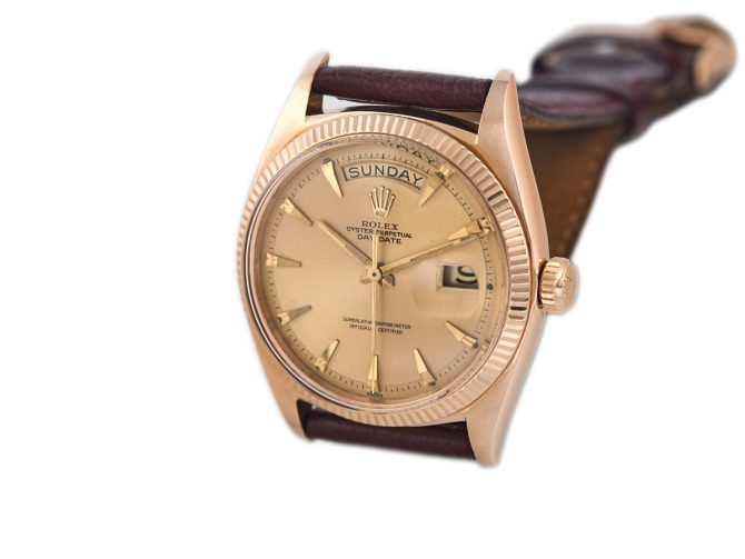 Rolex Oyster Perpetual Day-Date 18ct Pink Gold 1961 (6)