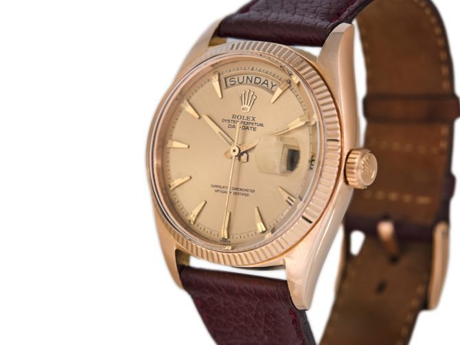 Rolex Oyster Perpetual Day-Date 18ct Pink Gold 1961 (5)