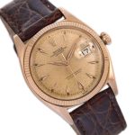 Rolex Oyster Perpetual Datejust Ref.6605 18ct Pink Gold 1959 mobile navigation (2)