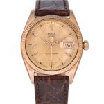 Rolex Oyster Perpetual Datejust Ref.6605 18ct Pink Gold 1959 mobile navigation (4)