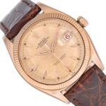 Rolex Oyster Perpetual Datejust Ref.6605 18ct Pink Gold 1959 mobile navigation (15)