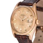 Rolex Oyster Perpetual Datejust Ref.6605 18ct Pink Gold 1959 mobile navigation (5)