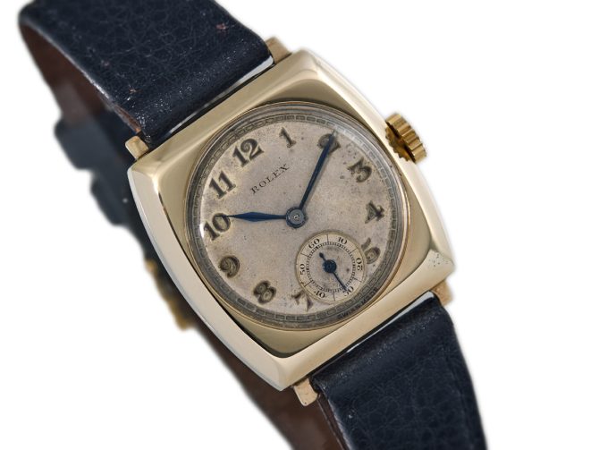 Rolex Cushion Ref.2009 9ct 1937 (2)