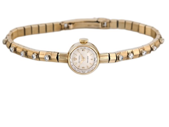 Ladies Rolex Precision Cal.1401 9ct 1963 (7)