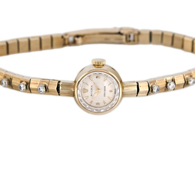 Ladies Rolex Precision Cal.1401 9ct 1963 (14)