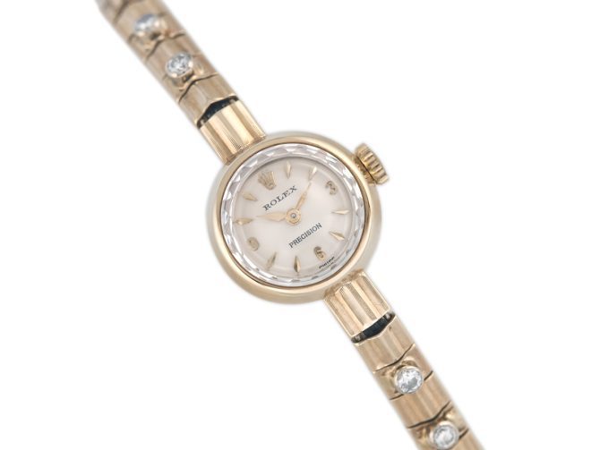 Ladies Rolex Precision Cal.1401 9ct 1963 (1)