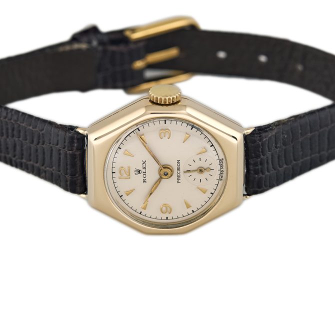 Ladies Rolex Precision Cal.250 9ct 1950 (14)