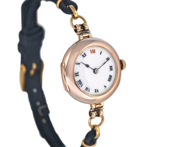 Ladies Rolex Cocktail Watch 9ct Pink Gold 1916 (3)