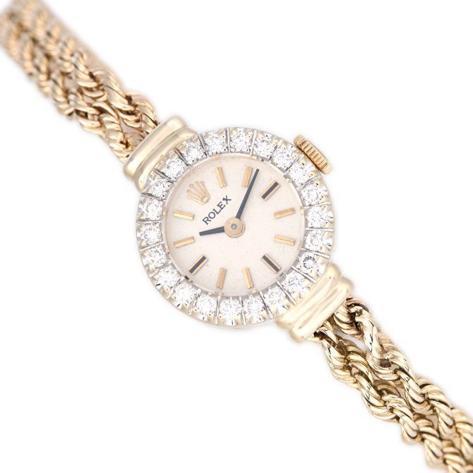 Ladies Rolex Diamonds Ref.8418 14ct 1954 (14)