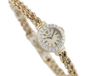 R1947 Ladies Rolex Cocktail Watch 1954 14k 14ct Gold 8 1200×900