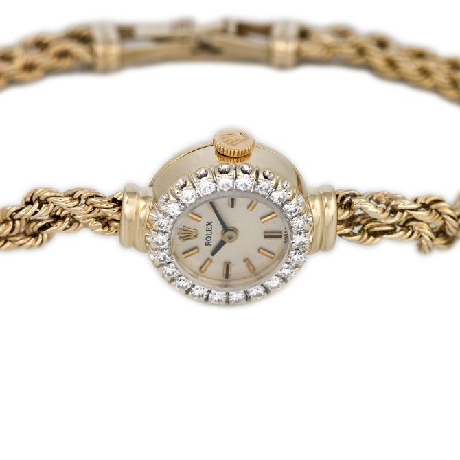 Ladies Rolex Diamonds Ref.8418 14ct 1954 (13)