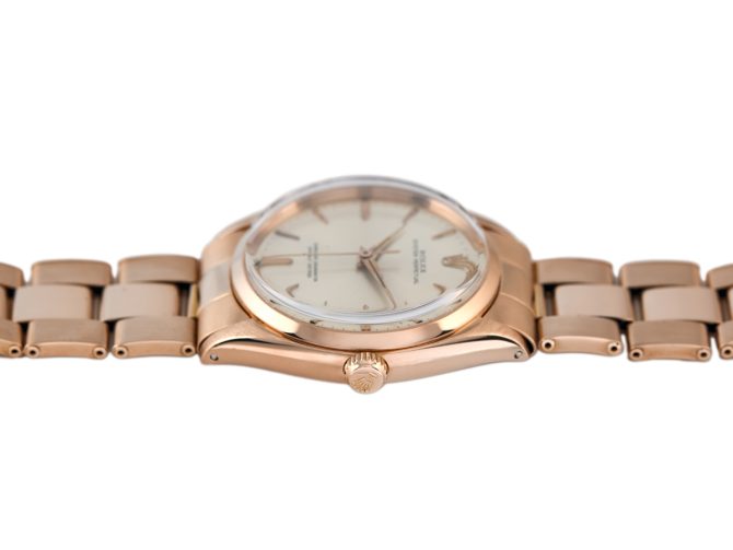 Rolex Oyster Perpetual Ref.1002 18ct Pink Gold 1952 (9)