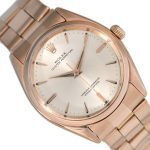 Rolex Oyster Perpetual Ref.1002 18ct Pink Gold 1952 mobile navigation (15)